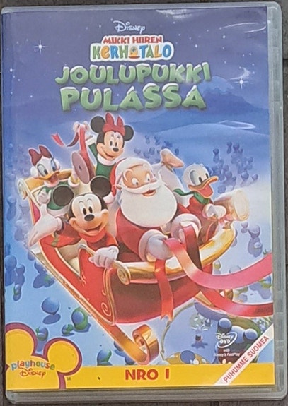 Mikki hiiren kerhotalo joulupukki pulassa dvd