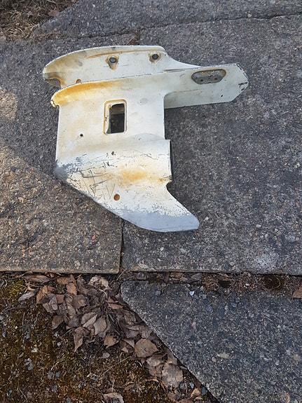 Evinrude/Johnson 35 hv peräkoppa ja potkuri.