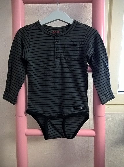 Uusi Villervalla puuvillabody 92cm