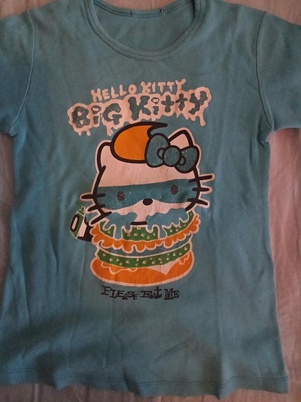 128/134 cm Hello Kitty T paita