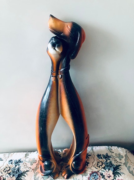 koirahahmo/rakkaus/60-vuotias korkeus 16, leveys 10 cm