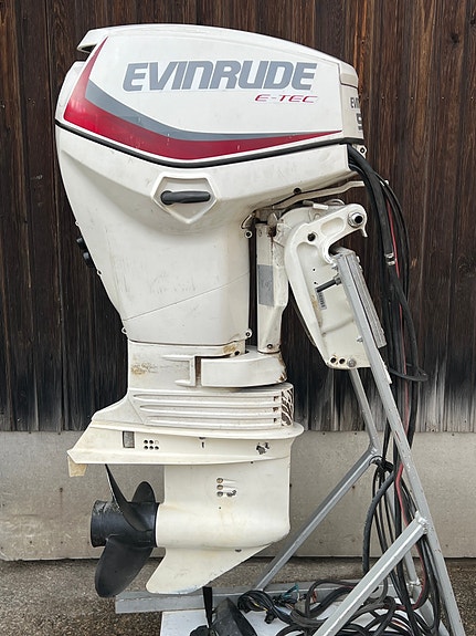 E-tec Evinrude osat, koneet, perät yms.