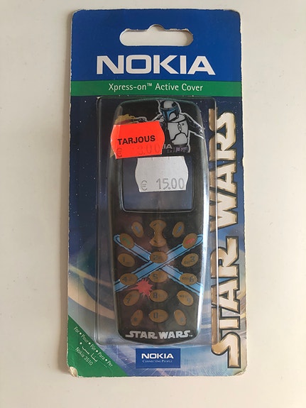 Nokia 3510 Star Wars Jango Fett Xpress on active cover suojakuori Muoveissa