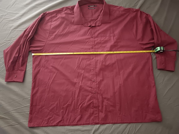 Punainen 9XL kauluspaita