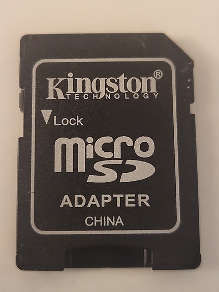 Kingston MicroSD - SD adapteri