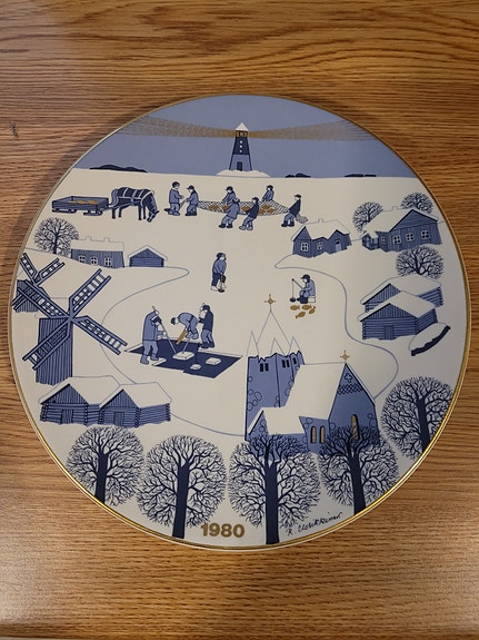 Joululautanen Arabia 1980, Raija Uosikkinen