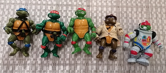 Turtles hahmot