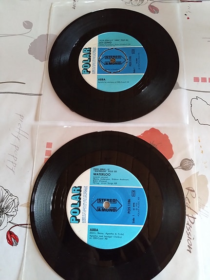 3 kpl Abba 7" Single