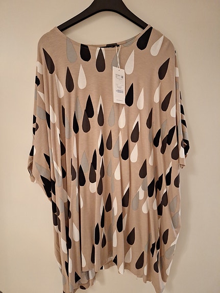Marimekko Drop pisaroita tunika iso S uusi