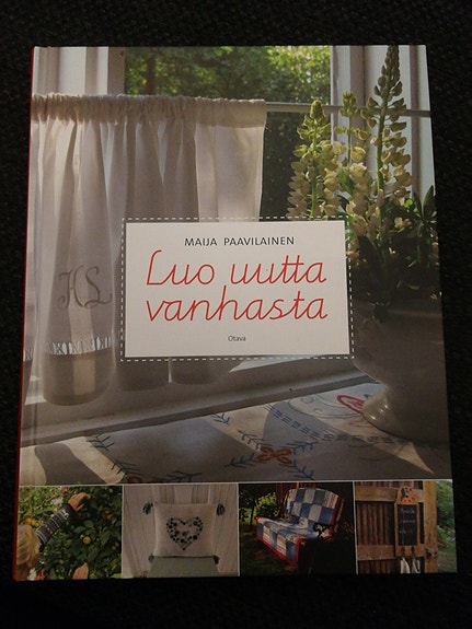 Käsityö kirja,luo vanhasta uutta