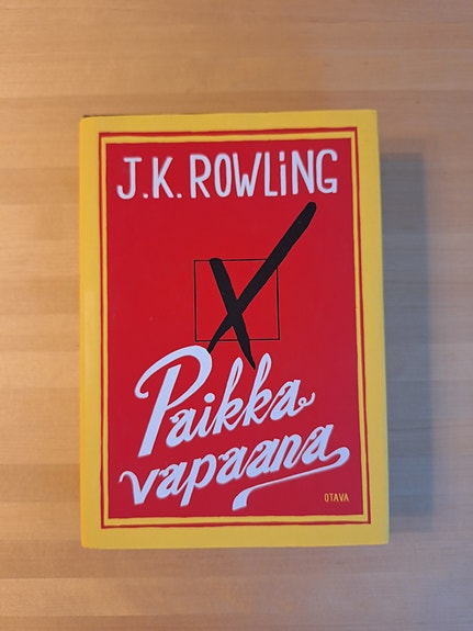 Paikka vapaana - J.K. Rowling