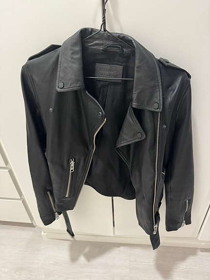 Allsaints Balfern Biker nahkatakki 40