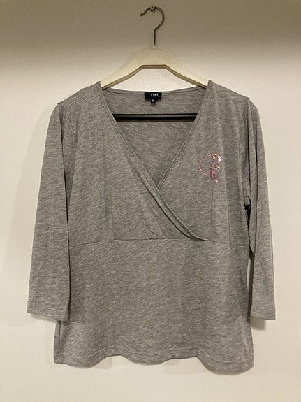 Harmaa Line pusero XL