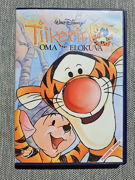 Tiikerin Oma Elokuvva dvd