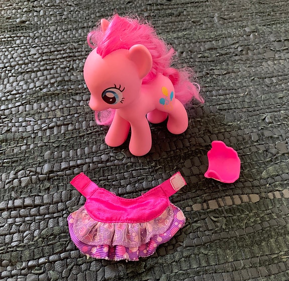 My Little Pony pinkki poni ja Barbie Pezz lelu 2kpl / lelut