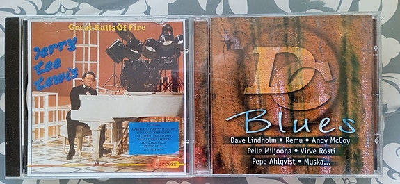 Blues CD ja Jerry lee Lewis CD