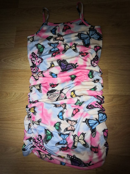 Shein perhosmekko 130 cm