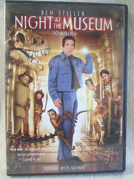 Yö museossa dvd