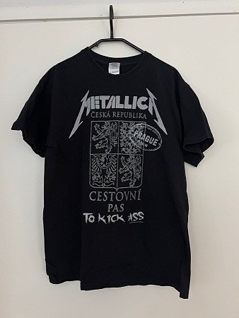 METALLICA T-PAITA 2010 PRAHA