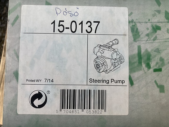 Peugeot 206 1.1-1.6 Ohjaustehostimen Pumppu 98-09