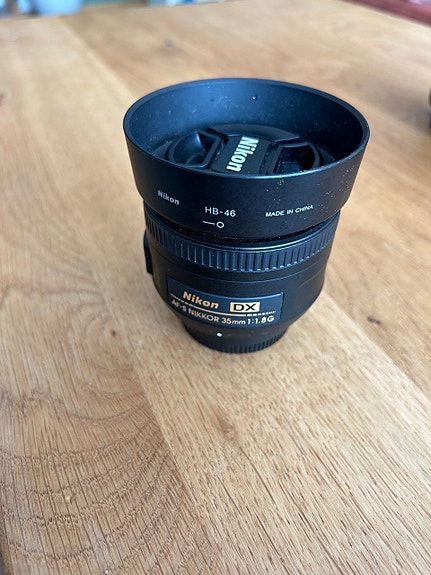 AF-S Nikkor 35mm 1:1.8G DX kiinteäpolttovälinen objektiivi
