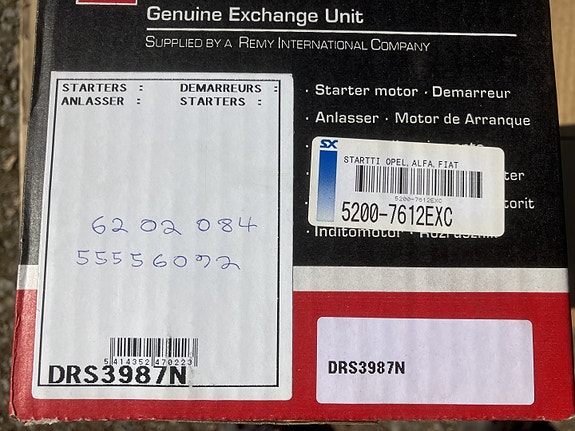 Opel Astra-H/J/Corsa-D/E/Insignia-A/Zafira-B 1.6/1.8 Startti