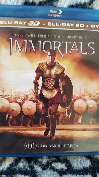 Immortals 3D blu-ray+blu-ray 2D+Dvd