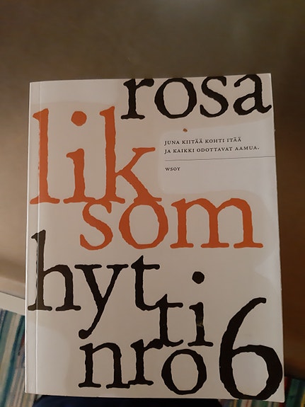 Rosa liksom kirja