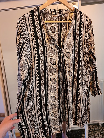 Vintage viskoosipaita/-tunika