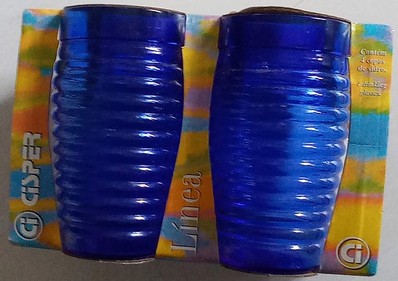 Siniset lasit (4 kpl)
