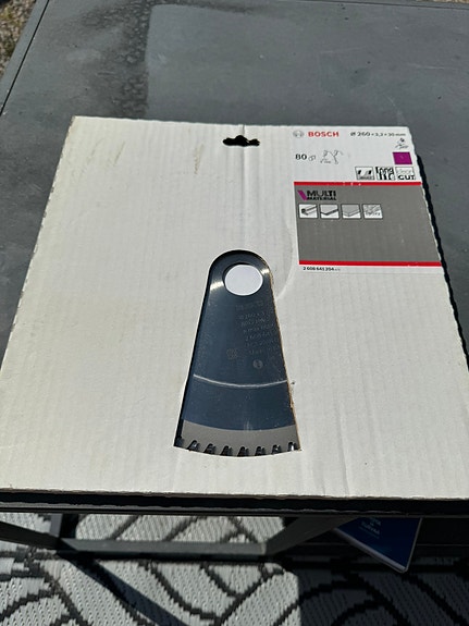 Bosch multi material 260x3.2x30mm katkaisuterä
