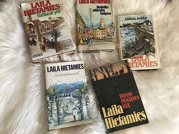 Laila Hietamies kirjat 5 kpl