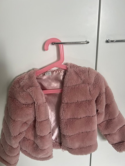 Vaaleanpunainen Lindex takki