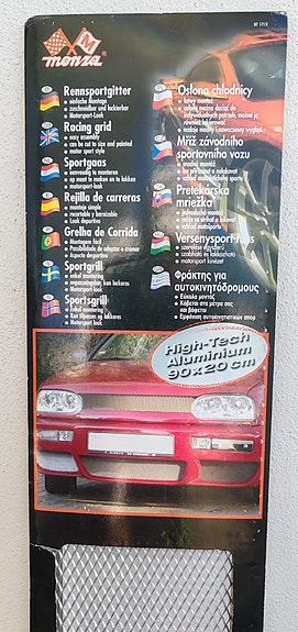 Auton "Tuning" grilliverkko/maskiverkko