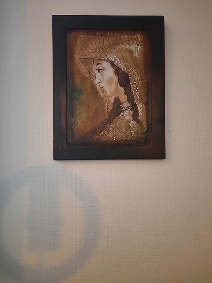 MARTTI POIKOLAINEN Madonna taulu