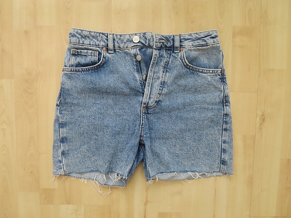 Farkkushortsit Never Denim koko S