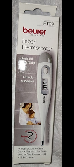 Beurer kuumemittari, uusi