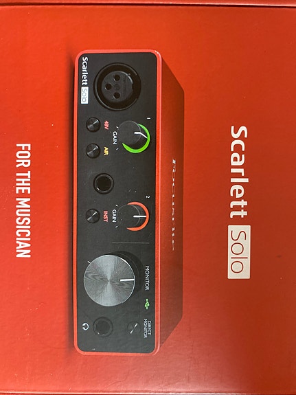 Focusrite Scarlett solo