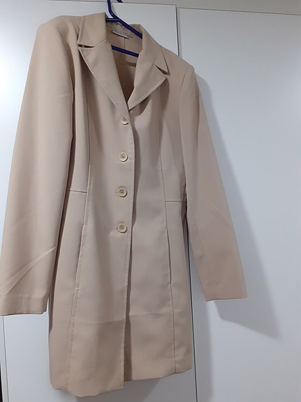 Beige jakku, koko 38