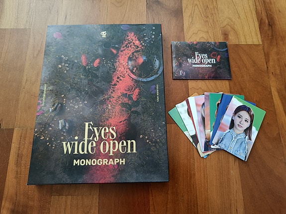 Twice Eyes wide open Monograph albumi
