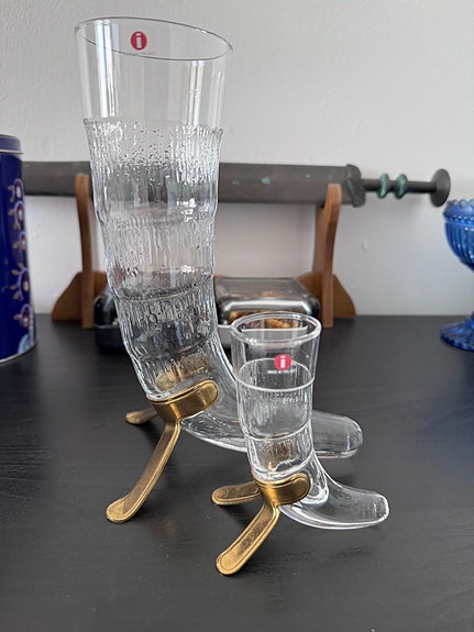 Iittala Ultima Thule juomalasit kirkas lasi 2 kpl