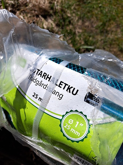 Puutarhaletkua 2 kieppiä, a 25m