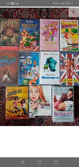 Lasten tai nuorten Dvd 📀 ja vhs 📼 filmejä