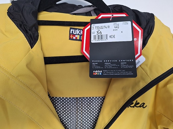 Uusi Rukka Windstopper Takki 36