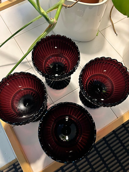 Iittala Marimekko mariskoolit, luumu