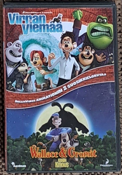Virran viemää / wallace & gromit kanin kirous dvdt