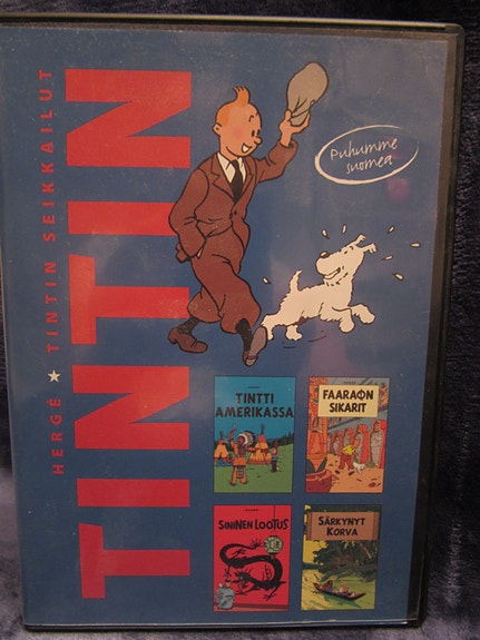 Tintin seikkailut 1 dvd