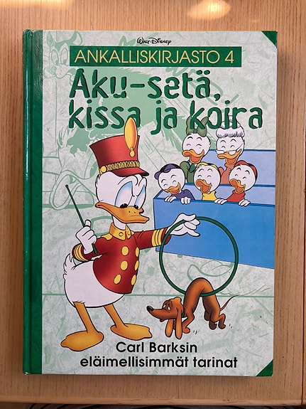 Aku-setä, kissa ja koira