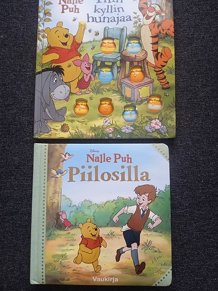 Uudet pienten Disney Nalle Puh kovakantiset