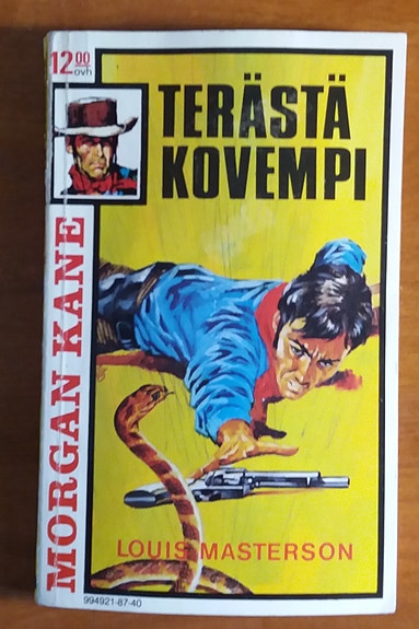 Louis Masterson MORGAN KANE 40 Terästä kovempi